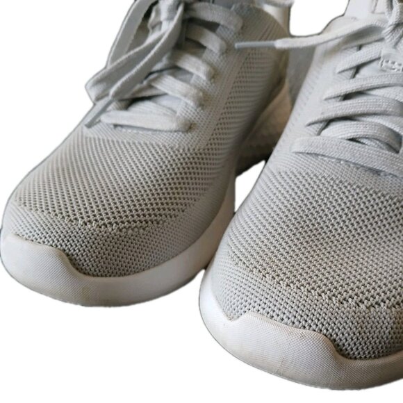 Kizik Athens Womens 7.5W Shoes Gray Knit Hands Free Slip-On Sneakers Walking - Picture 2 of 6